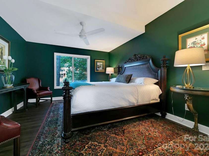 66 Ottaray Court, Brevard, NC 28712.  MLS# CAR4280807, YatesRealty ID 28466. Beautiful lower level guest room