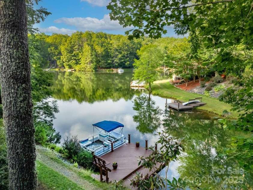 66 Ottaray Court, Brevard, NC 28712.  MLS# CAR4280807, YatesRealty ID 28466. Lake life awaits!