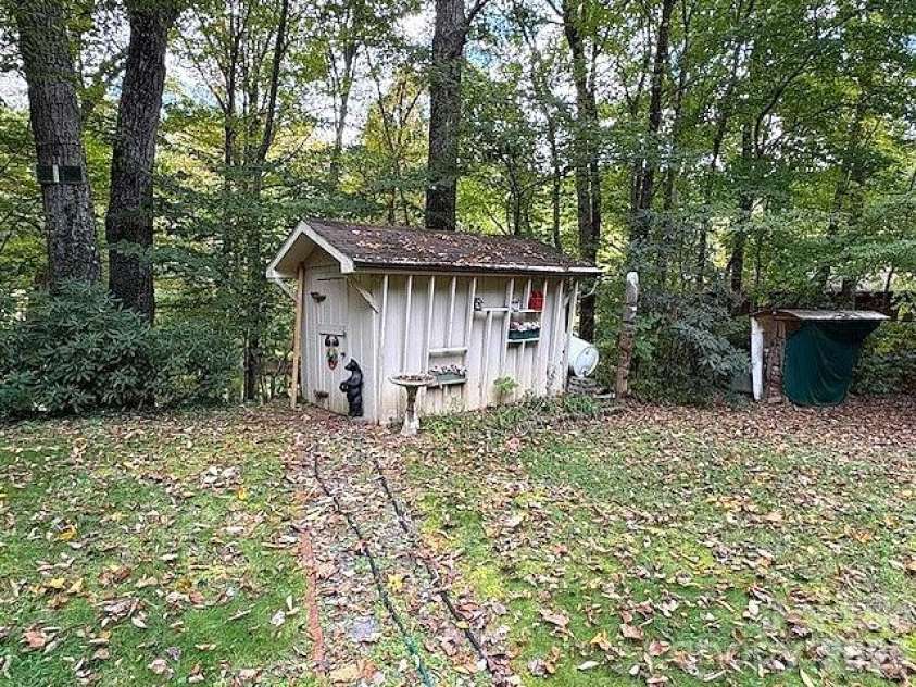 30 Brier Lane, Maggie Valley, NC 28751.  MLS# CAR4320298, YatesRealty ID 2847. Tool shed; 12' x 8'