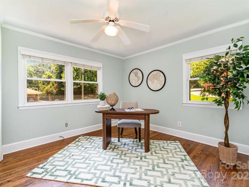 4712 Lamont Drive, Charlotte, NC 28210.  MLS# CAR4277423, YatesRealty ID 28475. Bedroom 2