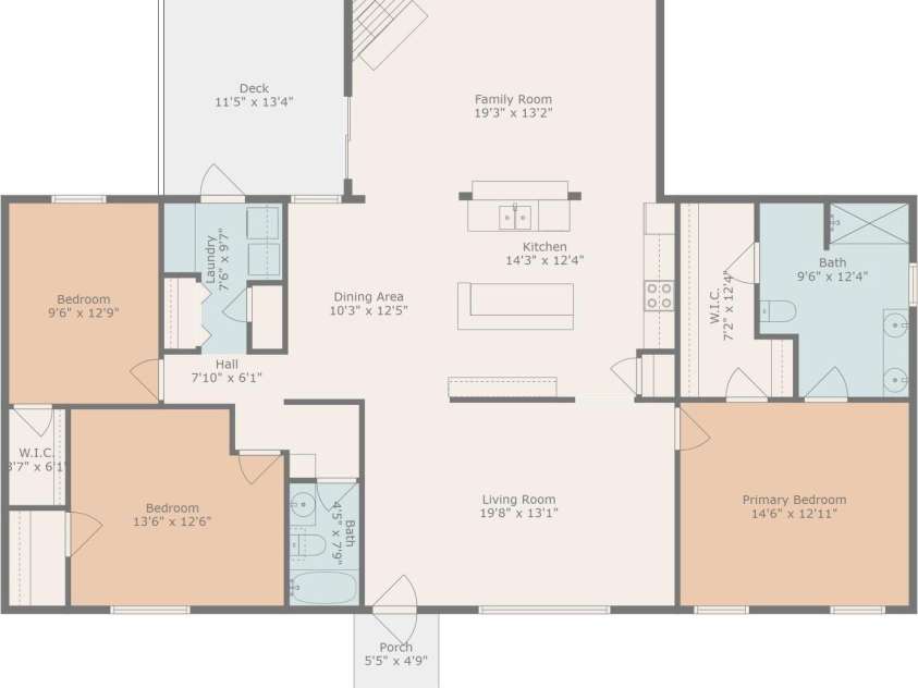 3911 Doster Road, Monroe, NC 28112.  MLS# CAR4277789, YatesRealty ID 28478. Layout