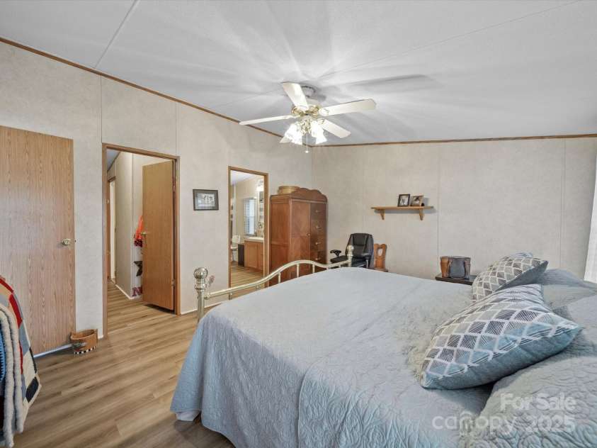 3911 Doster Road, Monroe, NC 28112.  MLS# CAR4277789, YatesRealty ID 28478. Primary Bedroom 