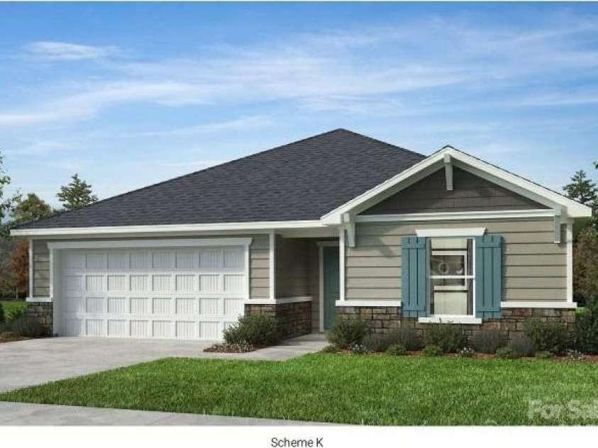 2017 Cunningham Farm Drive, Indian Trail, NC 28079.  MLS# CAR4281583, YatesRealty ID 28480. Rendered representation