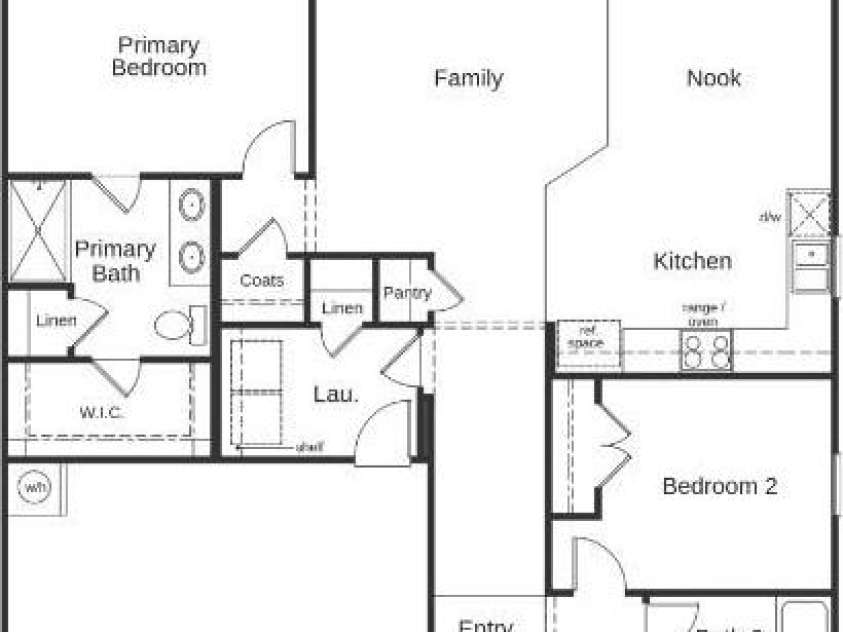 2017 Cunningham Farm Drive, Indian Trail, NC 28079.  MLS# CAR4281583, YatesRealty ID 28480. Structural options
