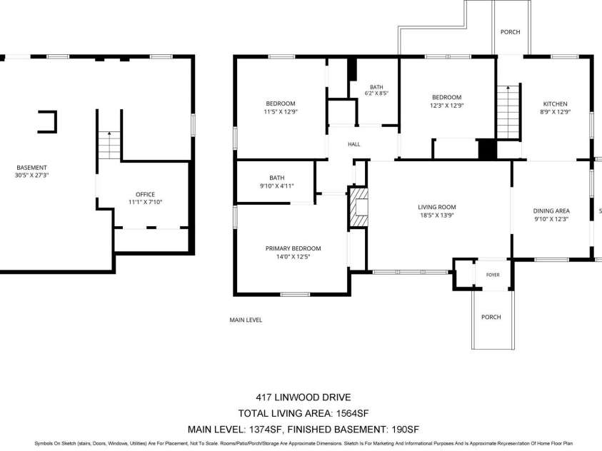 417 Linwood Road, Gastonia, NC 28052.  MLS# CAR4389405, YatesRealty ID 28480. 