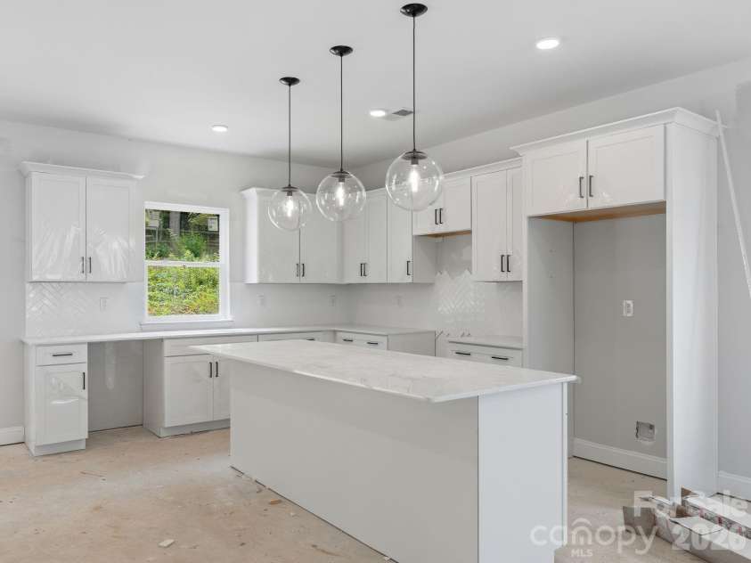 180 Cherry Springs Lane, Asheville, NC 28804.  MLS# CAR4341733, YatesRealty ID 28486. Progress Picture.  Completes in July