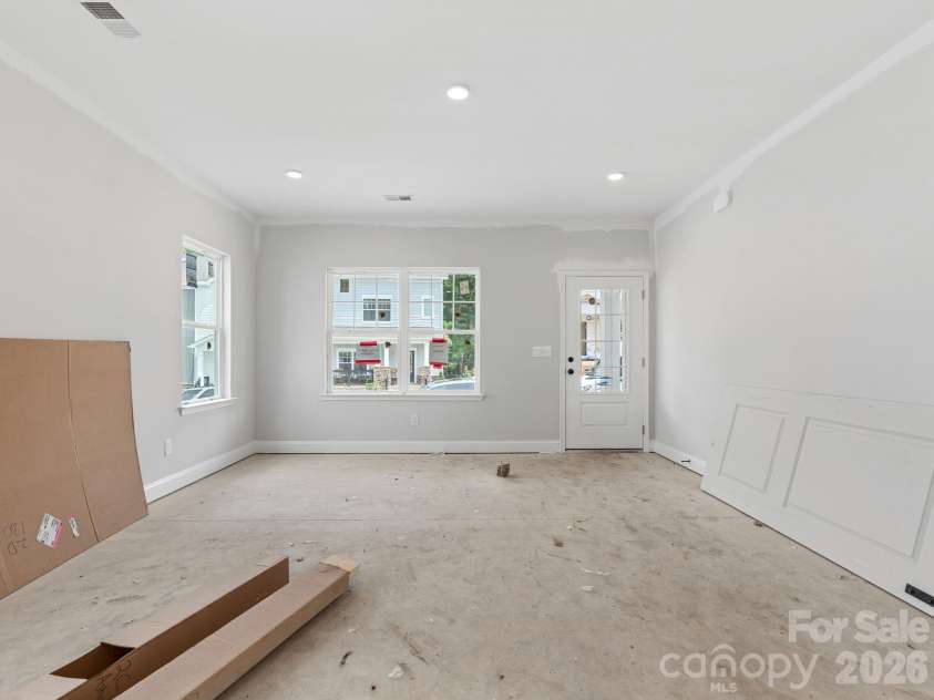 180 Cherry Springs Lane, Asheville, NC 28804.  MLS# CAR4341733, YatesRealty ID 28486. Progress Picture.  Completes in July