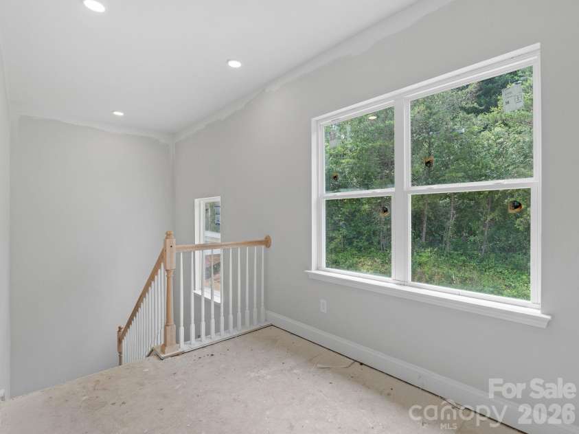 180 Cherry Springs Lane, Asheville, NC 28804.  MLS# CAR4341733, YatesRealty ID 28486. Progress Picture.  Completes in July