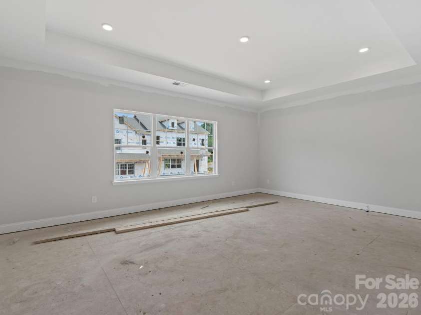 180 Cherry Springs Lane, Asheville, NC 28804.  MLS# CAR4341733, YatesRealty ID 28486. Progress Picture.  Completes in July