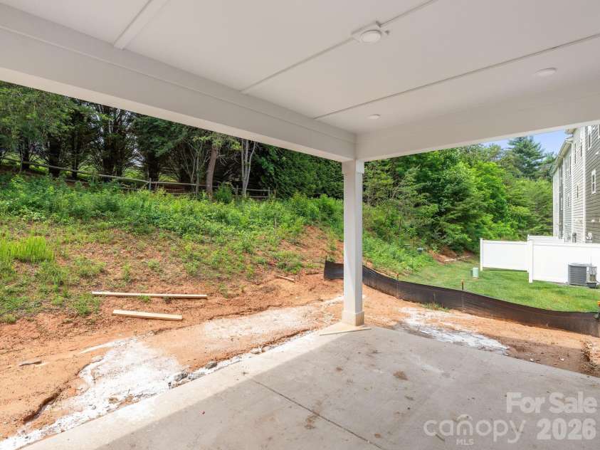 180 Cherry Springs Lane, Asheville, NC 28804.  MLS# CAR4341733, YatesRealty ID 28486. Sod will be installed