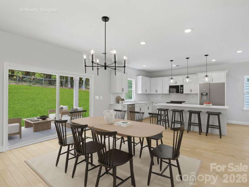 180 Cherry Springs Lane, Asheville, NC 28804.  MLS# CAR4341733, YatesRealty ID 28486. Virtual Staged