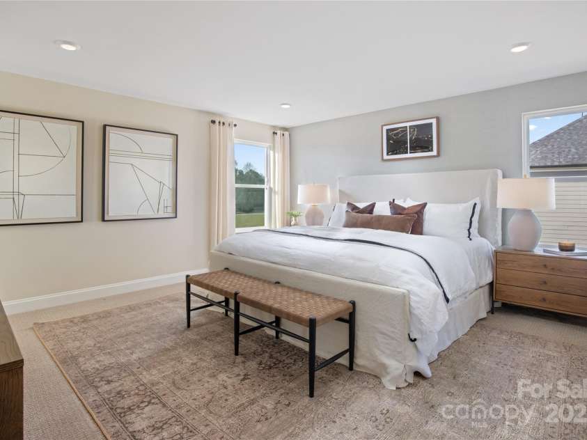 1211 Daniel Pine Drive, Indian Land, SC 29707.  MLS# CAR4326753, YatesRealty ID 2849. Primary  Bedroom Representation