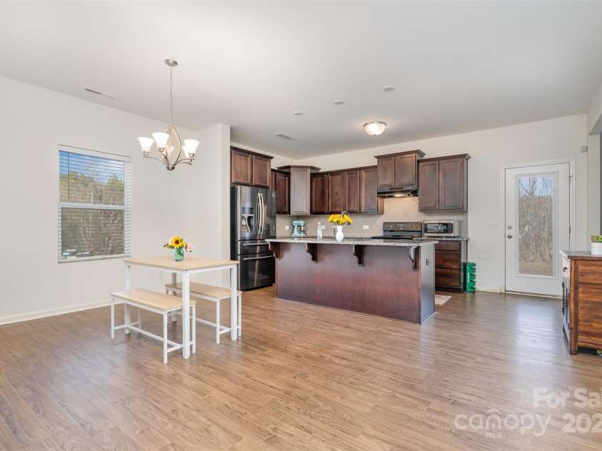 8009 Camden Crossing, Lowell, NC 28098.  MLS# CAR4327771, YatesRealty ID 2849. Dining Area