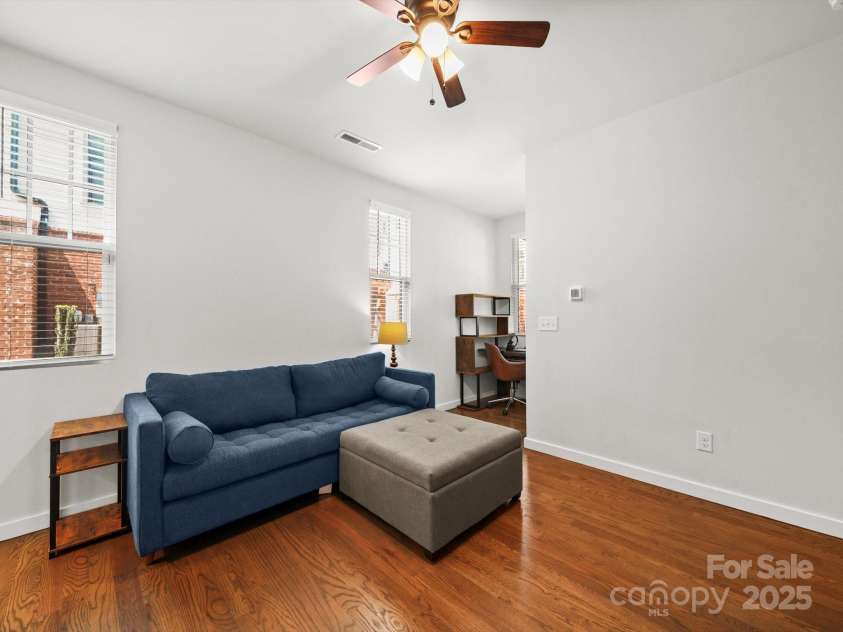 4201 Spencer Towns Lane, Charlotte, NC 28205.  MLS# CAR4278507, YatesRealty ID 28492. Bedroom on Main Entry Level