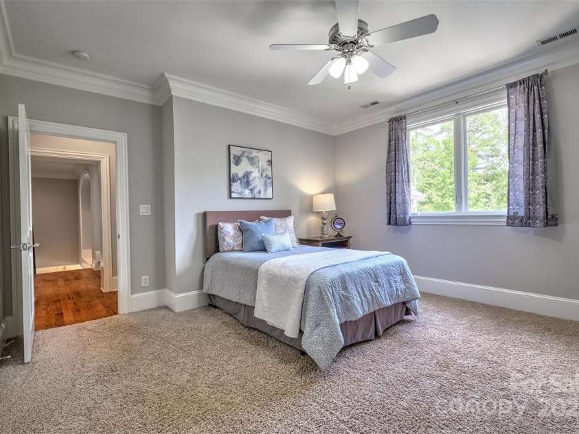 6216 North Road, York, SC 29745.  MLS# CAR4270896, YatesRealty ID 28499. Bedroom 2 upstairs