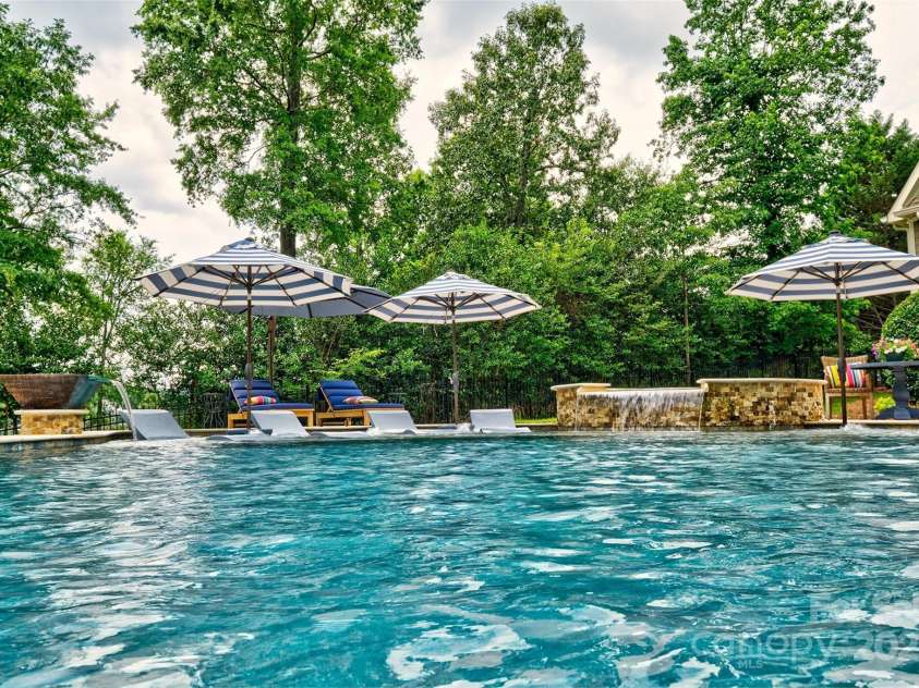 6216 North Road, York, SC 29745.  MLS# CAR4270896, YatesRealty ID 28499. Enjoy outdoors on sun ledge or under built in umbrellas