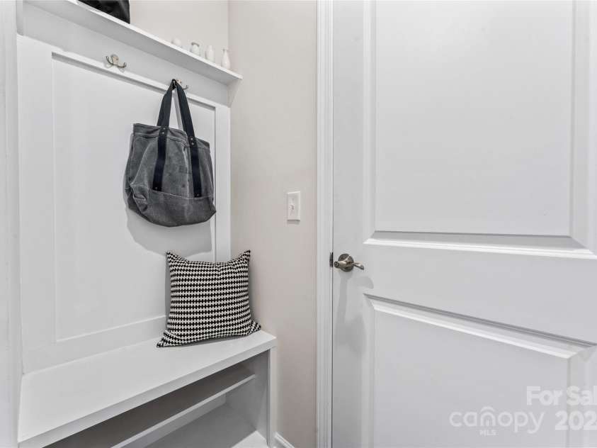 9232 Widden Way, Charlotte, NC 28269.  MLS# CAR4202639, YatesRealty ID 285. Drop Zone - Coming in from the garage.