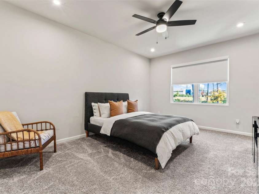 9232 Widden Way, Charlotte, NC 28269.  MLS# CAR4202639, YatesRealty ID 285. Primary Bedroom