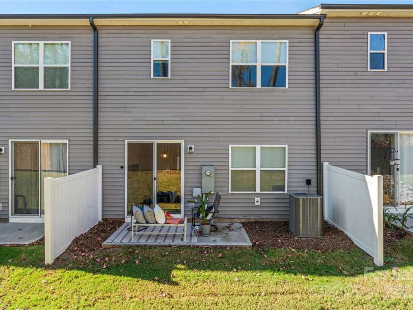 9232 Widden Way, Charlotte, NC 28269.  MLS# CAR4202639, YatesRealty ID 285. Somewhat Private Rear Yard