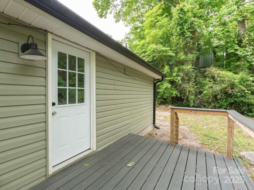 803 13th Street, Kannapolis, NC 28083.  MLS# CAR4244257, YatesRealty ID 28501. Back Deck