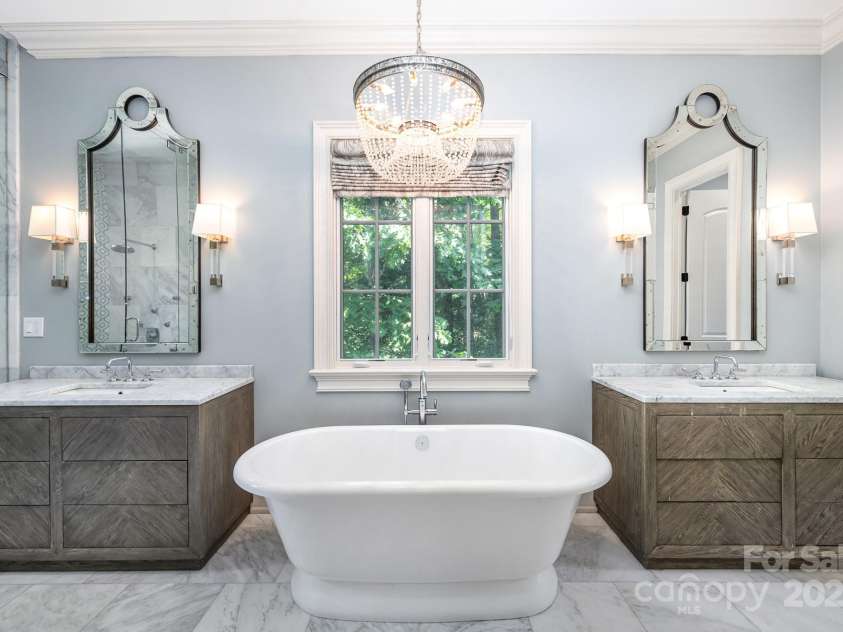 15603 June Washam Road, Davidson, NC 28036.  MLS# CAR4273381, YatesRealty ID 28502. Primary Bath, dual vanities