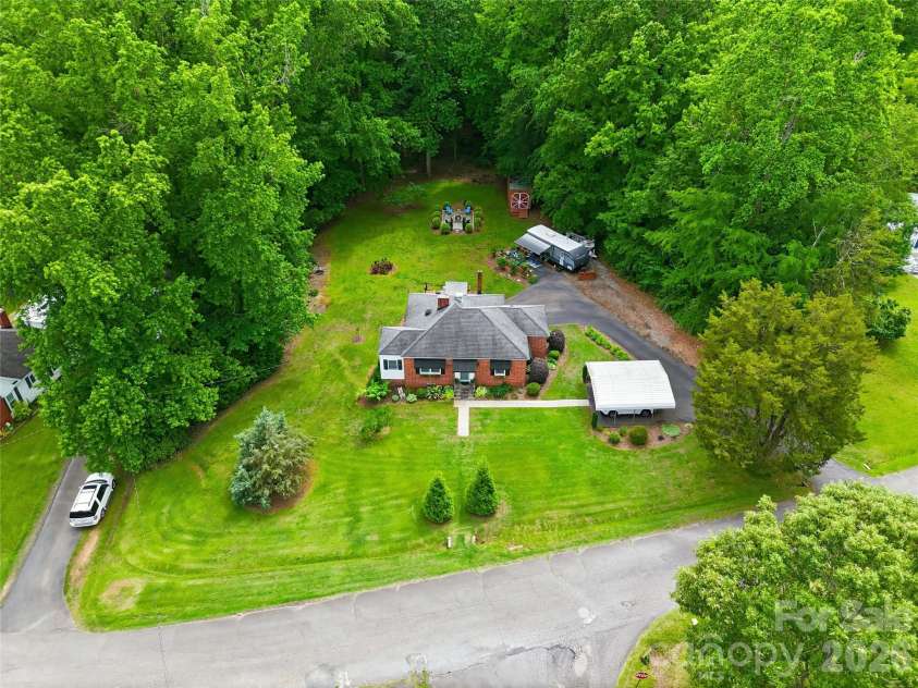 106 Maple Street, Fort Mill, SC 29715.  MLS# CAR4388689, YatesRealty ID 28504. Aerial