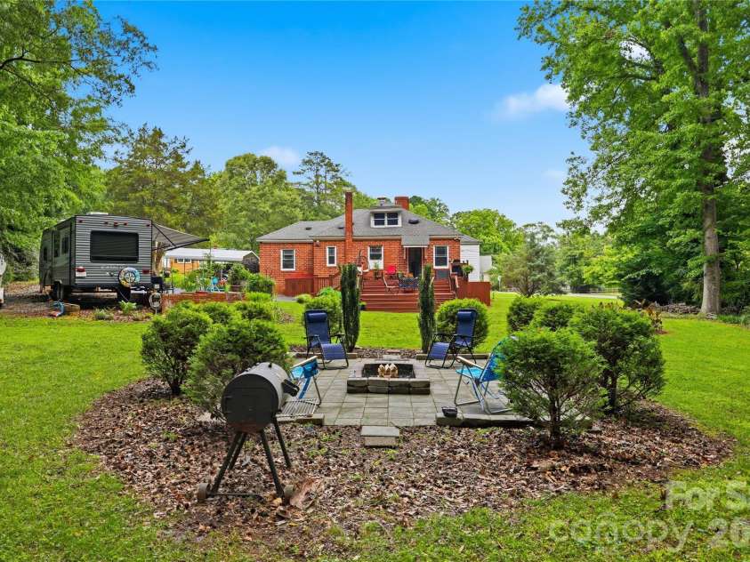 106 Maple Street, Fort Mill, SC 29715.  MLS# CAR4388689, YatesRealty ID 28504. Fire pit - perfect for enjoying nature.