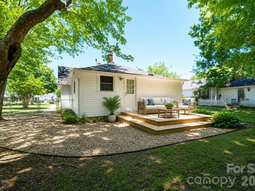 1002 Laura Avenue, Kannapolis, NC 28083.  MLS# CAR4388533, YatesRealty ID 28506. *Deck has been digitally staged