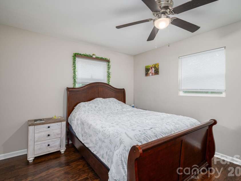2002 Bill Lynch Road, Lincolnton, NC 28092.  MLS# CAR4384093, YatesRealty ID 28507. Back bedroom