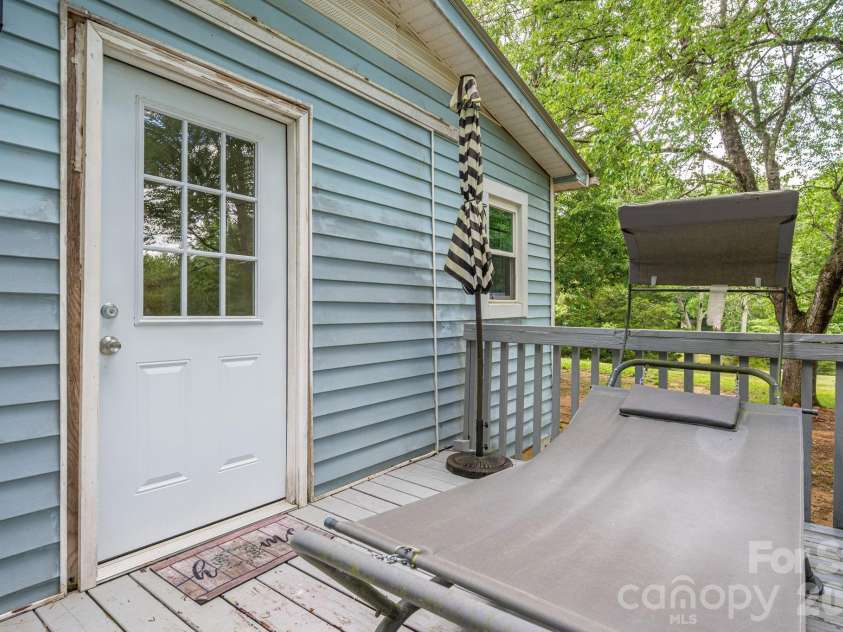 2002 Bill Lynch Road, Lincolnton, NC 28092.  MLS# CAR4384093, YatesRealty ID 28507. Back porch