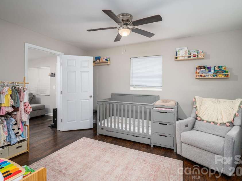 2002 Bill Lynch Road, Lincolnton, NC 28092.  MLS# CAR4384093, YatesRealty ID 28507. Front bedroom