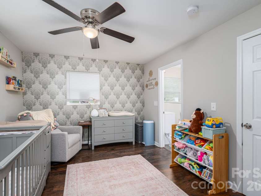 2002 Bill Lynch Road, Lincolnton, NC 28092.  MLS# CAR4384093, YatesRealty ID 28507. Front bedroom