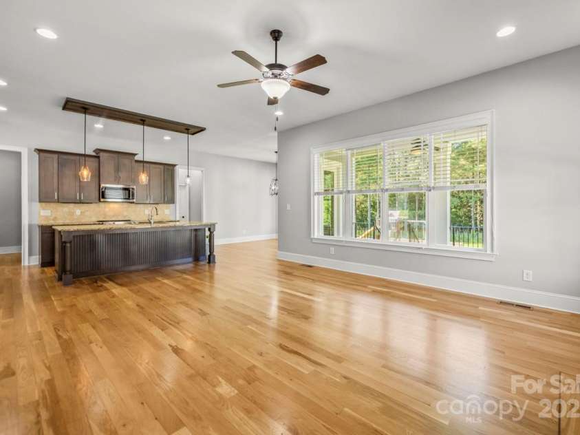 4930 Killian Crossing Drive, Denver, NC 28037.  MLS# CAR4277550, YatesRealty ID 28507. Recessed lighting provides illumination while the ceiling fan promotes cooling and air flow