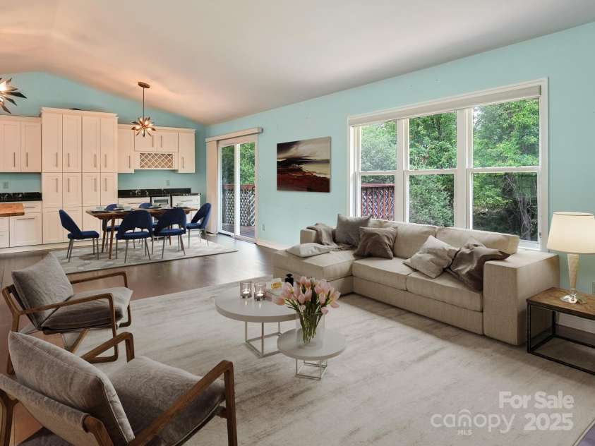 14 Spring Lake Drive, Fletcher, NC 28732.  MLS# CAR4270829, YatesRealty ID 28509. Virtually Staged