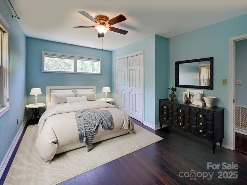 14 Spring Lake Drive, Fletcher, NC 28732.  MLS# CAR4325037, YatesRealty ID 28509. Primary BR Virtually Staged