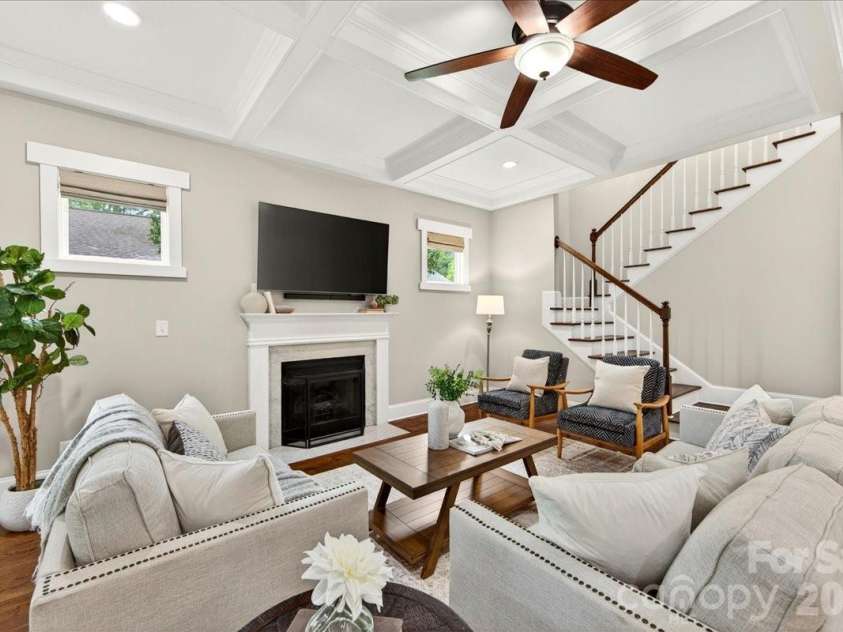 1624 Brook Road, Charlotte, NC 28205.  MLS# CAR4377757, YatesRealty ID 28509. 