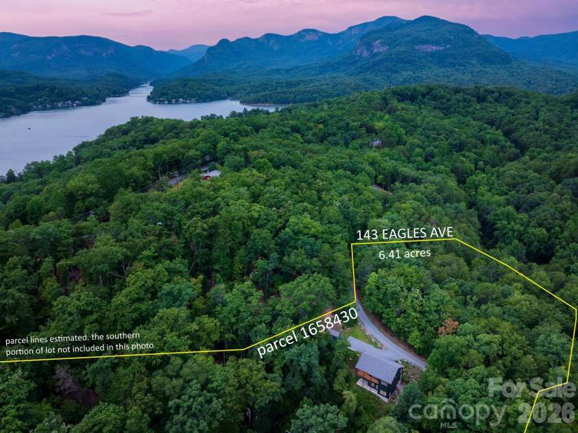 143 Eagles Avenue, Lake Lure, NC 28746.  MLS# CAR4381397, YatesRealty ID 28511. 