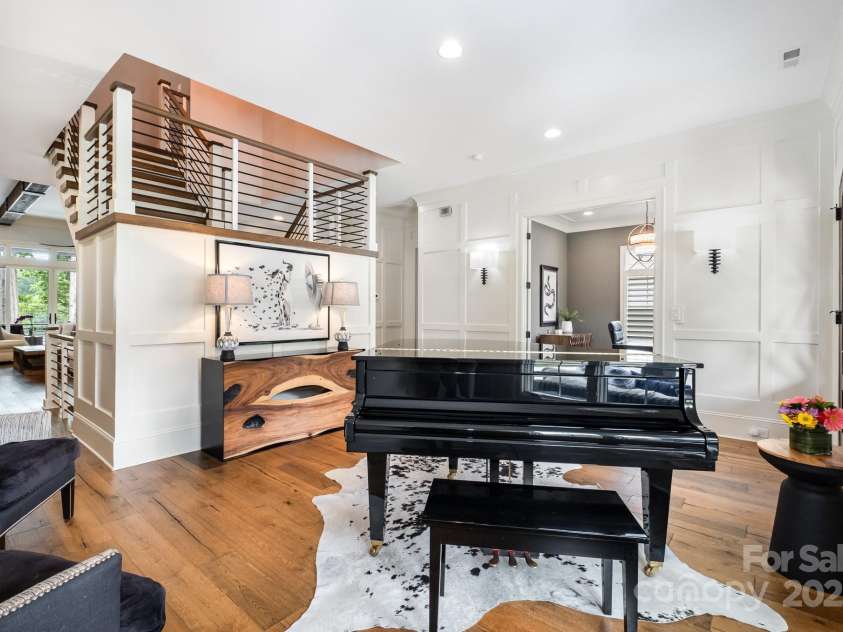 708 Amalfi Drive, Davidson, NC 28036.  MLS# CAR4281253, YatesRealty ID 28511. View from foyer