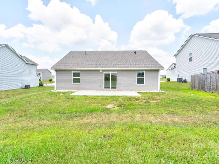 180 Rosedale Street, Kings Mountain, NC 28086.  MLS# CAR4283146, YatesRealty ID 28517. Back