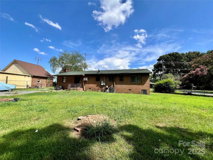 1321 Stallings Road, Matthews, NC 28104.  MLS# CAR4283184, YatesRealty ID 28519. Exterior Rear