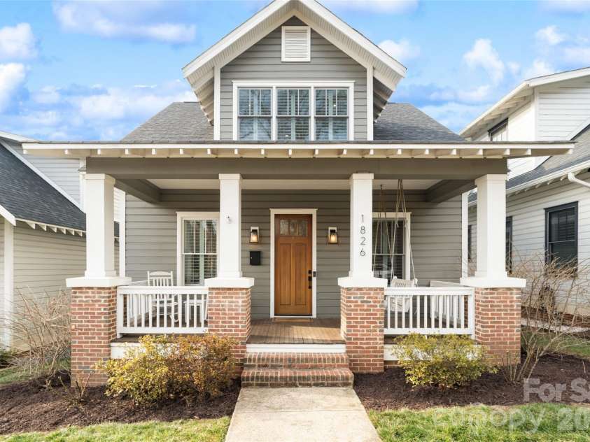 1826 Wickford Place, Charlotte, NC 28203.  MLS# CAR4344880, YatesRealty ID 28519. 