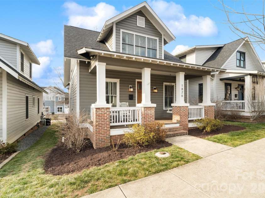 1826 Wickford Place, Charlotte, NC 28203.  MLS# CAR4344880, YatesRealty ID 28519. 