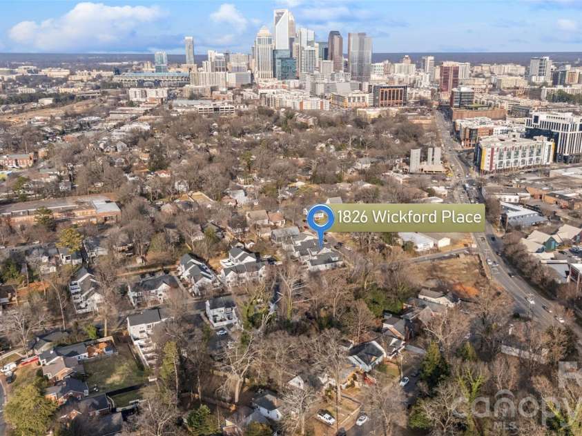 1826 Wickford Place, Charlotte, NC 28203.  MLS# CAR4344880, YatesRealty ID 28519. 
