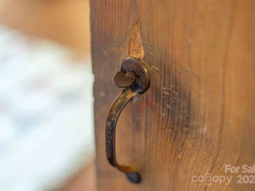 102 Weaver Mill Road, Columbus, NC 28722.  MLS# CAR4211548, YatesRealty ID 2852. Original wood doors and hardware throughout the home.