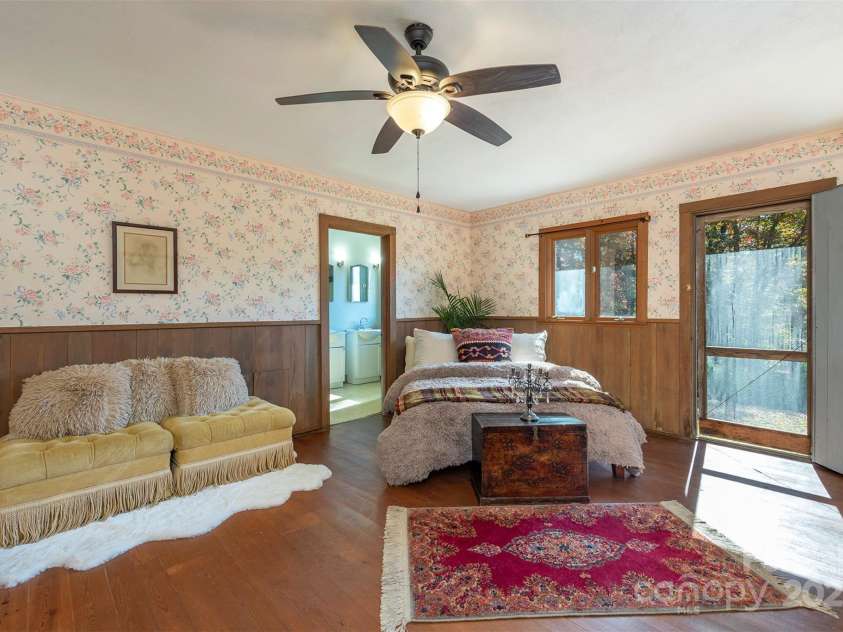 102 Weaver Mill Road, Columbus, NC 28722.  MLS# CAR4211548, YatesRealty ID 2852. The primary bedroom ensuite