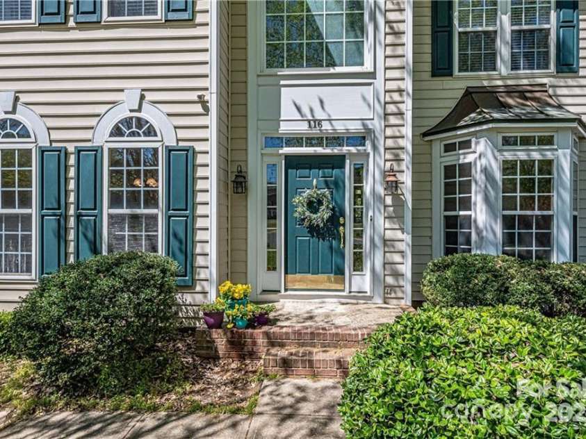 116 Doby Creek Court, Fort Mill, SC 29715.  MLS# CAR4280037, YatesRealty ID 28523. Front Door