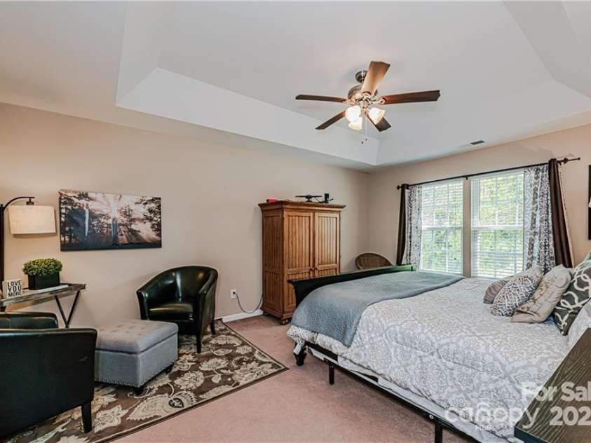 116 Doby Creek Court, Fort Mill, SC 29715.  MLS# CAR4280037, YatesRealty ID 28523. Primary Bedroom