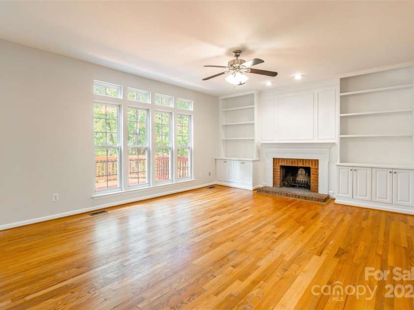 116 Doby Creek Court, Fort Mill, SC 29715.  MLS# CAR4314924, YatesRealty ID 28523. Living/Family Room w/ built ins