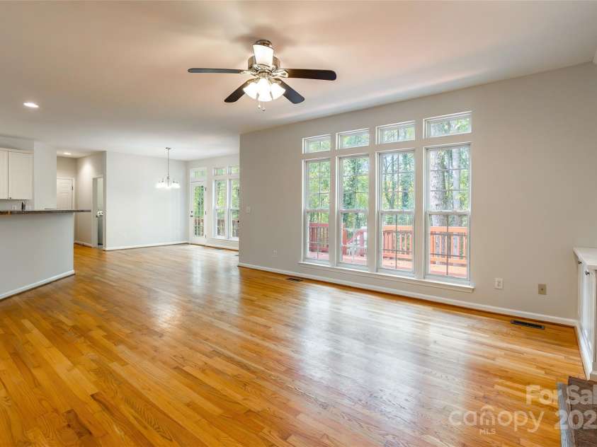 116 Doby Creek Court, Fort Mill, SC 29715.  MLS# CAR4314924, YatesRealty ID 28523. Living/Family Room w/ built ins connecting to open concept kitchen