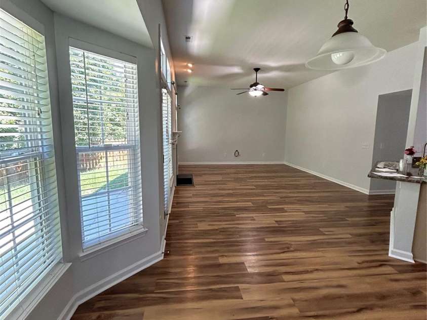 630 Springhouse Place, Clover, SC 29710.  MLS# CAR4278014, YatesRealty ID 28528. Breakfast Room Looking into the Living Room